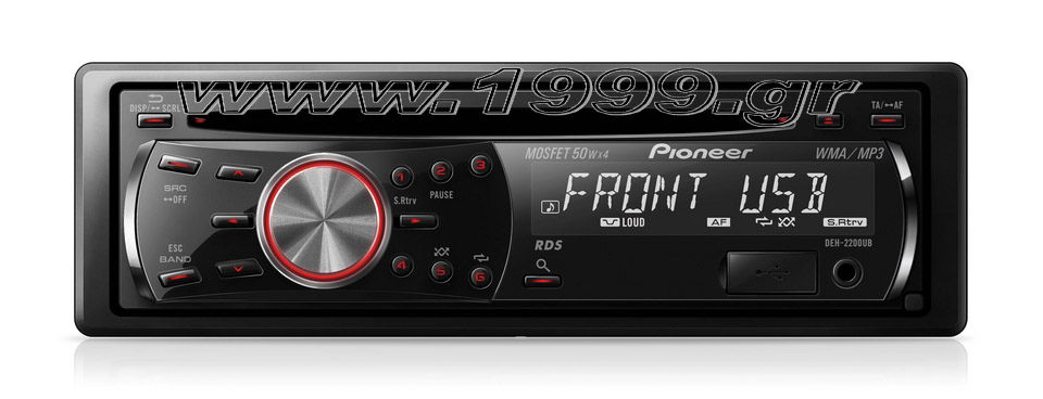 DEH-2200UB PIONEER ΡΑΔΙΟ MP3 USB (ΠΟΡΤΟΚ ΦΩΤΙΣΜΟΣ)